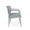 Lesro Ash (Blue) Seat, 2 Seat Sofa, 43.5 W 24.5 L 32 H, Linette Vinyl Seat, Lenox Steel Series LS2101 - alternate 3
